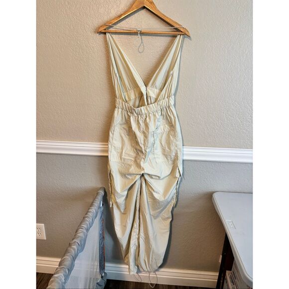 Zara Woman Parachute Cargo Jumpsuit NWT - Picture 2 of 6